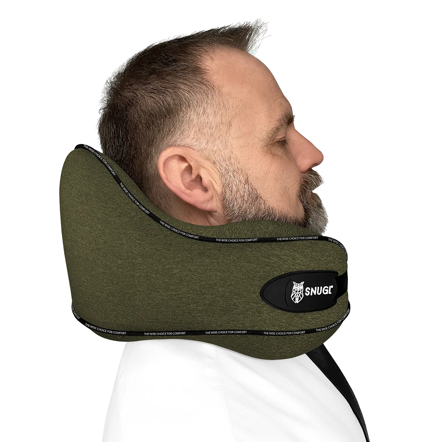 Neck clearance pillow position